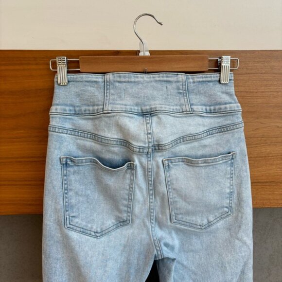 Veronica Beard Katherine Corset-Waist Extra High Rise Jeans, Size 26/ 2 - Picture 7 of 13